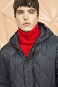 DGM221 MAN QUILTED PARKA