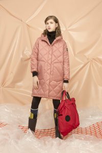 DGW221 WOMAN QUILTED PARKA - DGA001 RAIN BAG