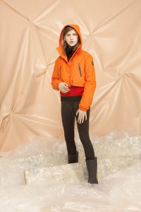 DGW009 WOMAN RAIN PARKA